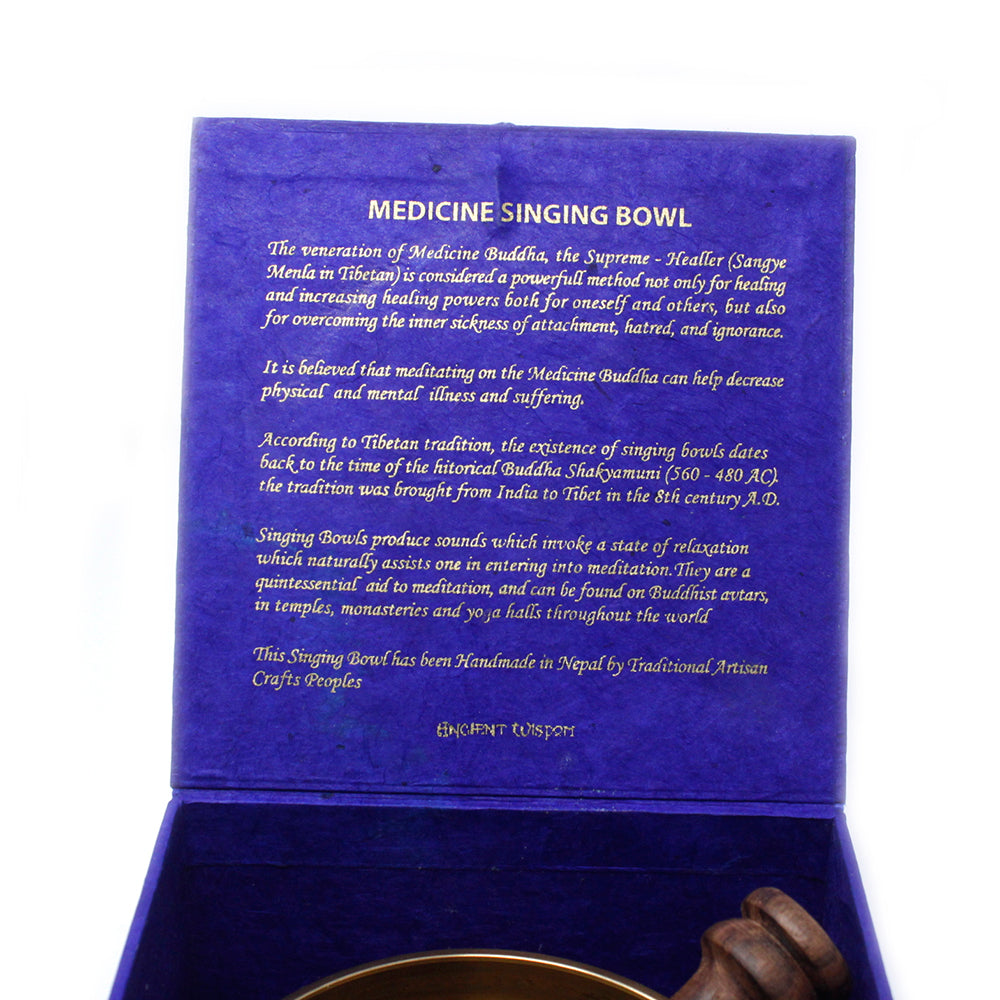 10cm Small Medicine Buddha Singing Bowl