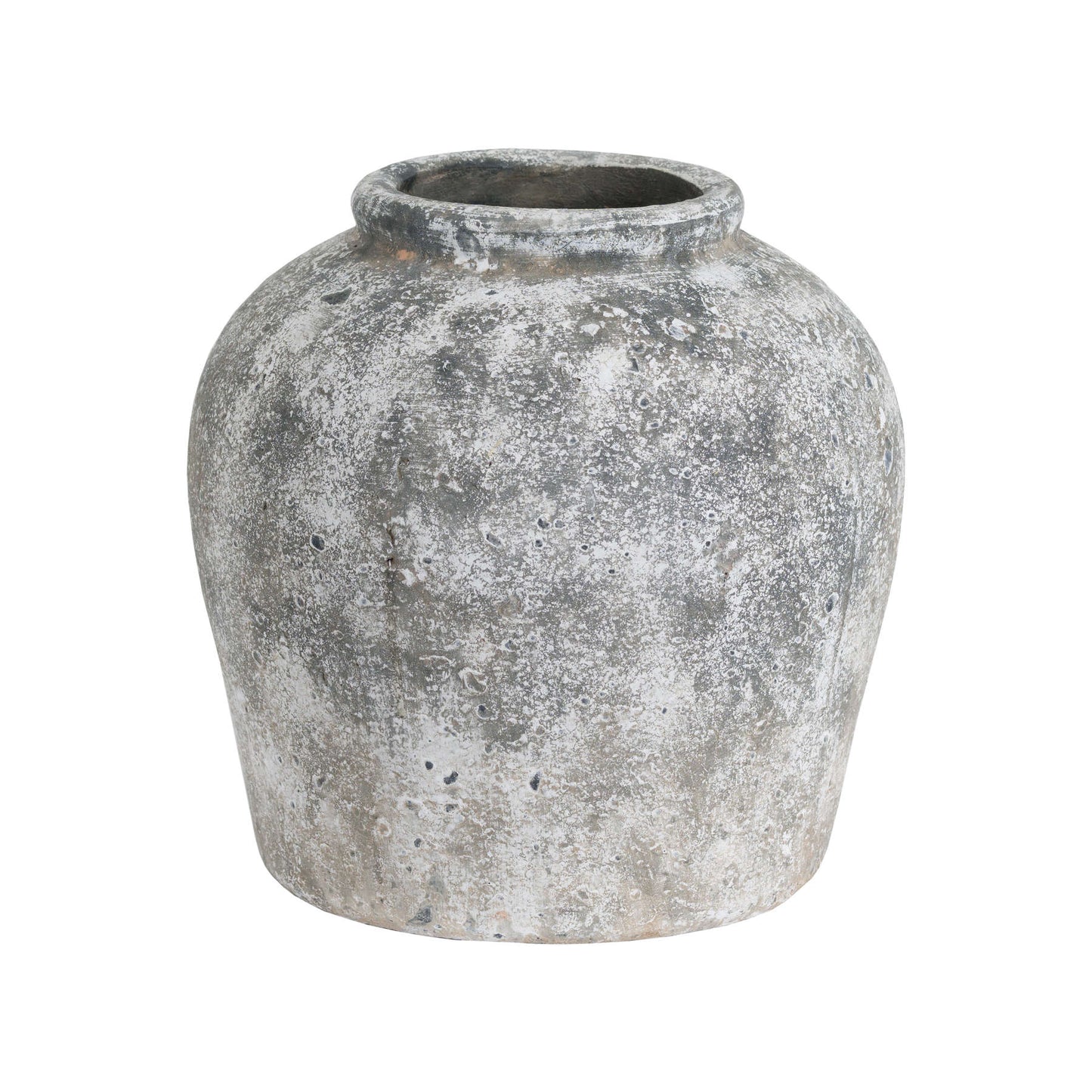 Karmic Aged Stone Ceramic Vase
