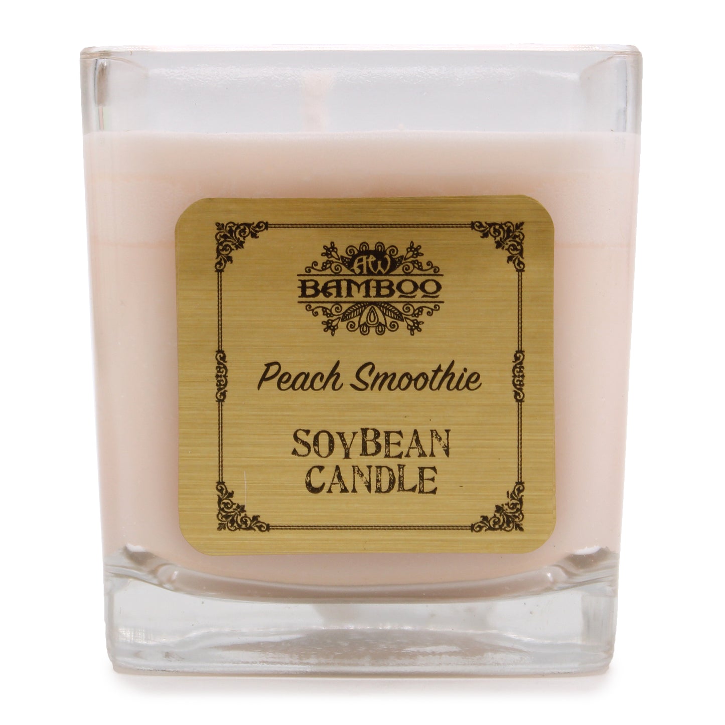 SOY BEAN JAR CANDLE peach smoothie!