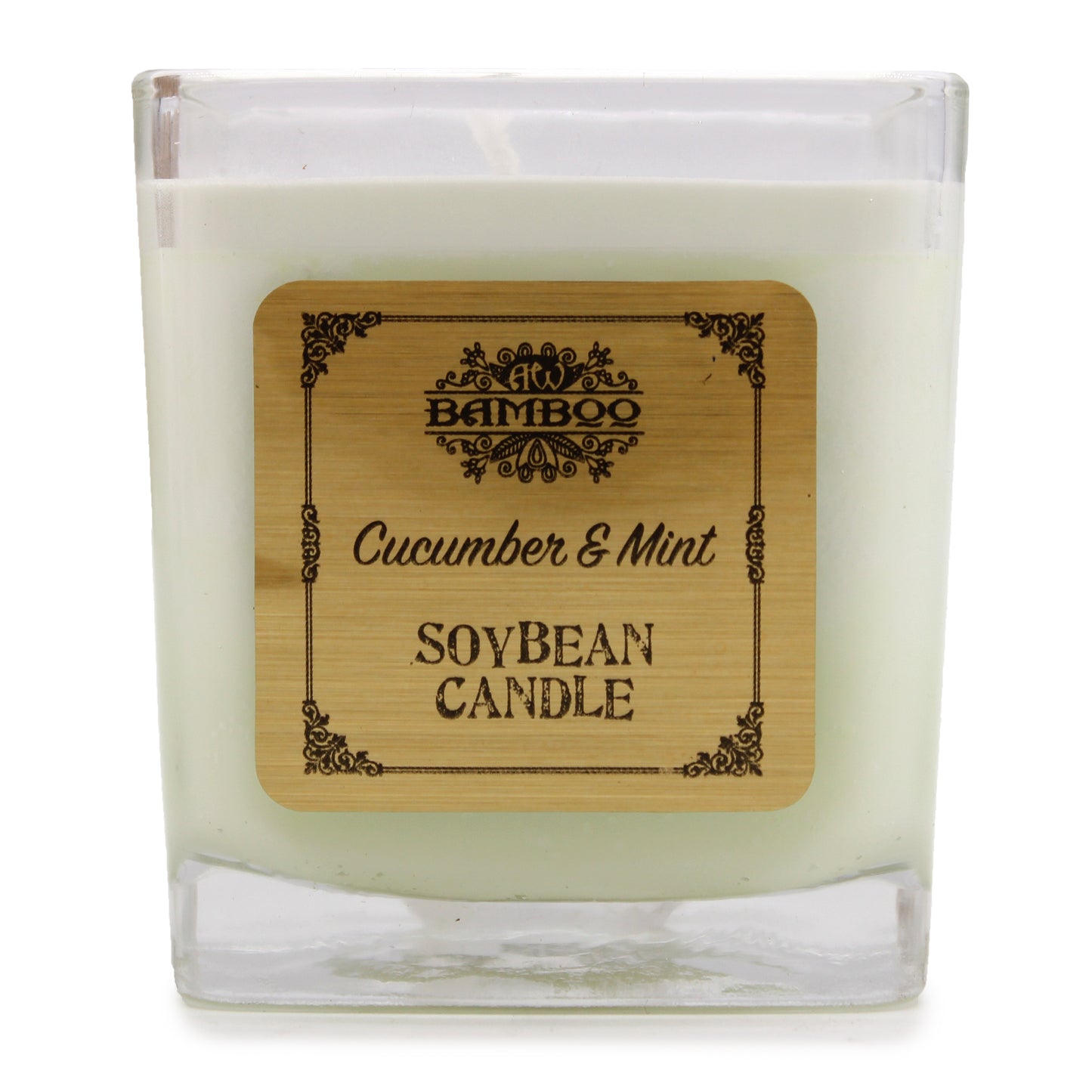 SOY BEAN JAR CANDLE cucumber and mint
