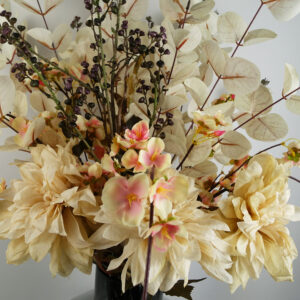 110cm 6 x Natural Pink Trailing Cherry Stems Artificial