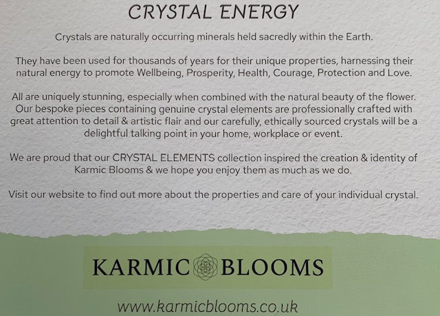 Crème Elite Orchid © with Green Aventurine