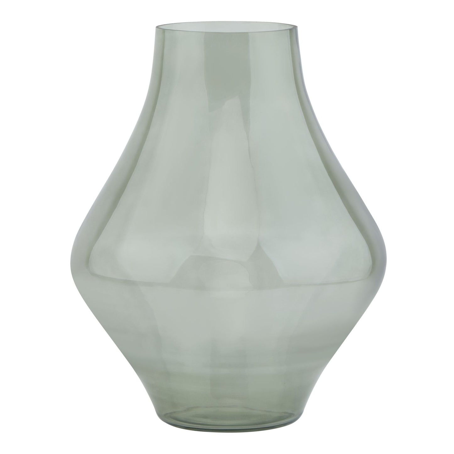 Bouquet Sage Green Glass Vase