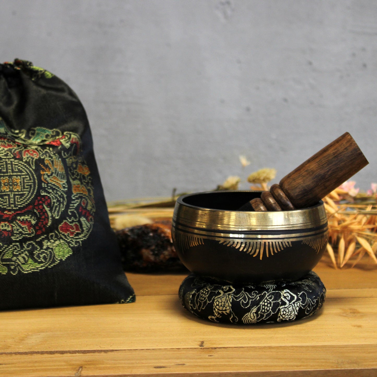 Flower of Life Sing Bowl Set
