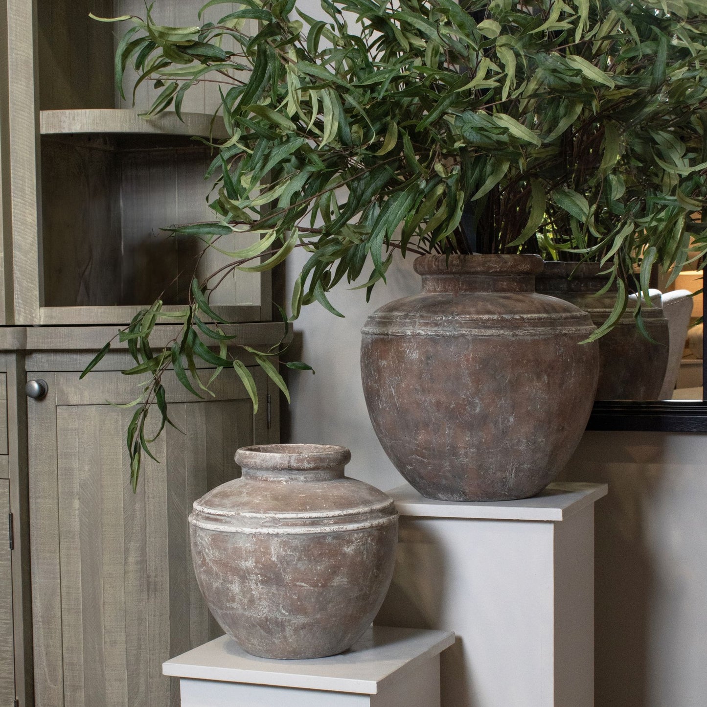 Karmic Siena Brown Water Pot
