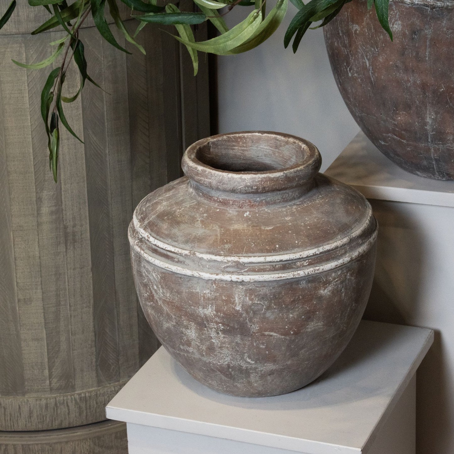 Karmic Siena Brown Water Pot