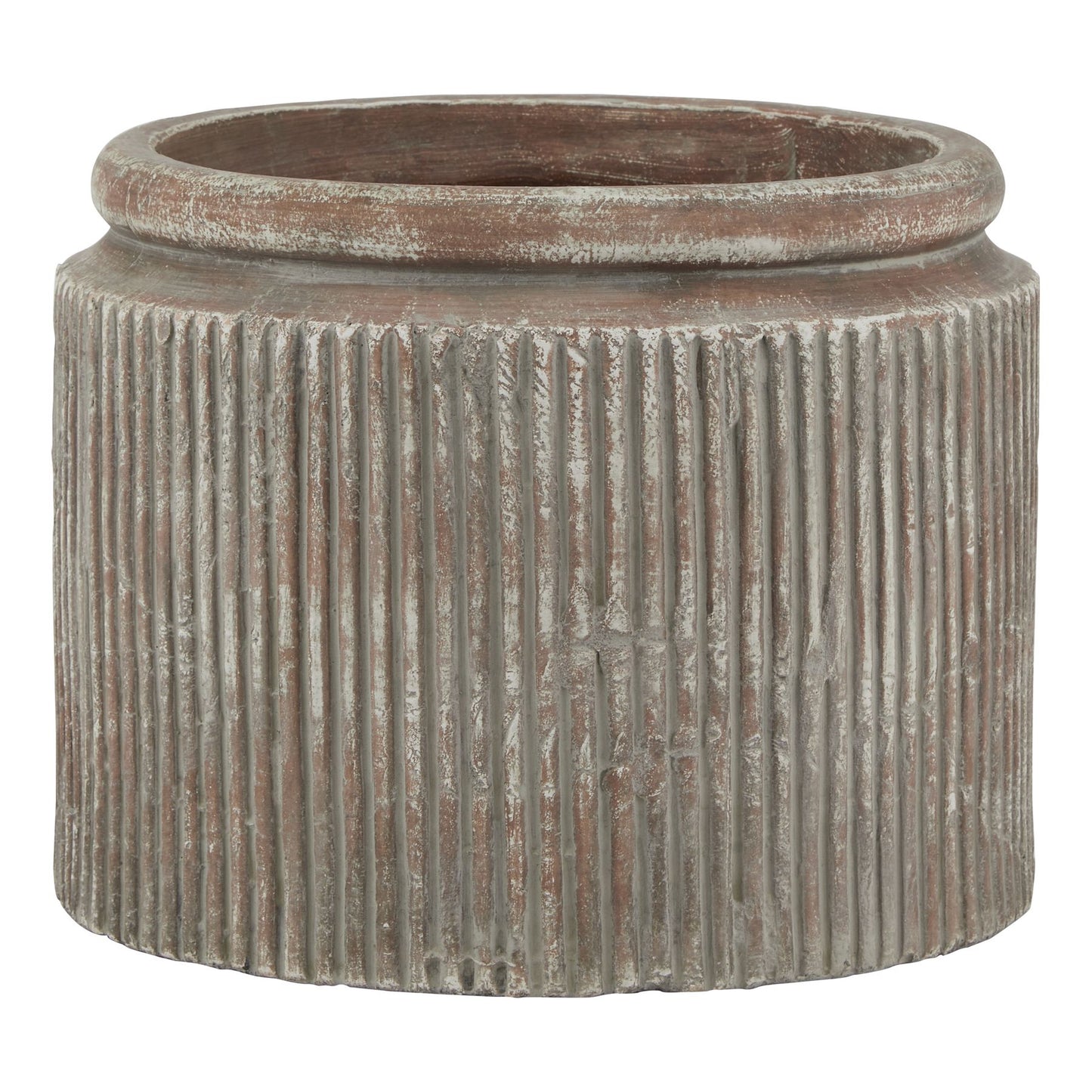Karmic Siena brown Dolly pot