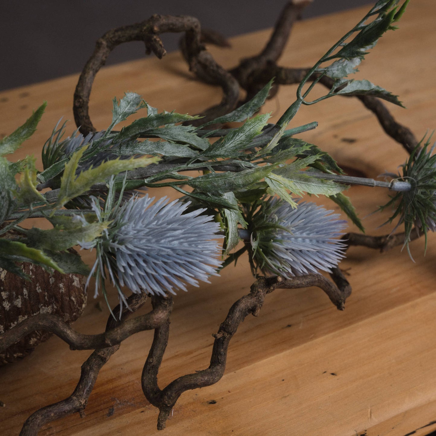 Blue Thistle single stem