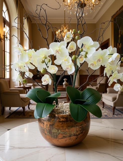 Fitzrovia Bronze Orchid