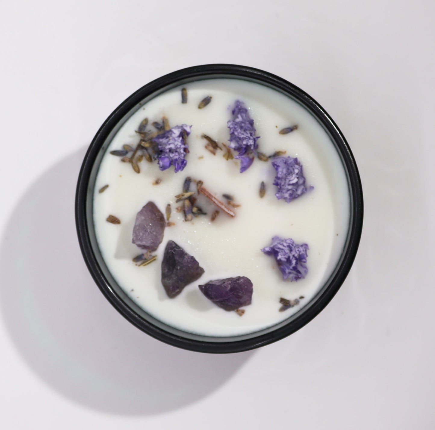 The Moon - Hop Hare Crystal Magic Flower Candle