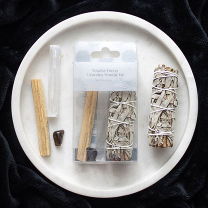 Energy Clearing Ritual Kit with Hematite