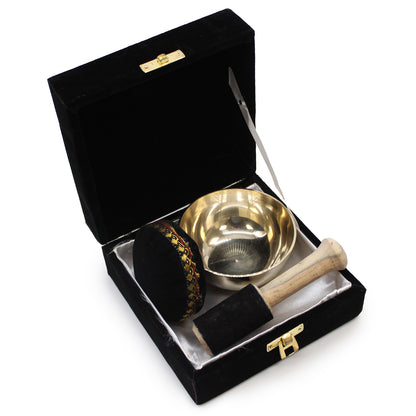 Black Singing Bowl Gift Set