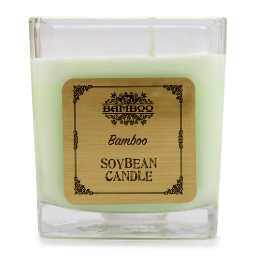 SOY BEAN JAR CANDLE bamboo