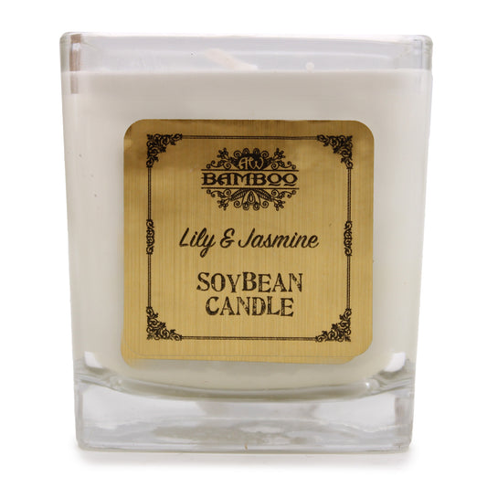 SOY BEAN JAR CANDLE lily and jasmine