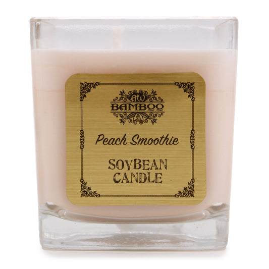 SOY BEAN JAR CANDLE peach smoothie!