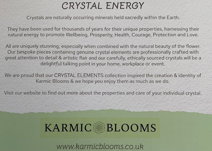 Crème Elite Orchid © with Green Aventurine