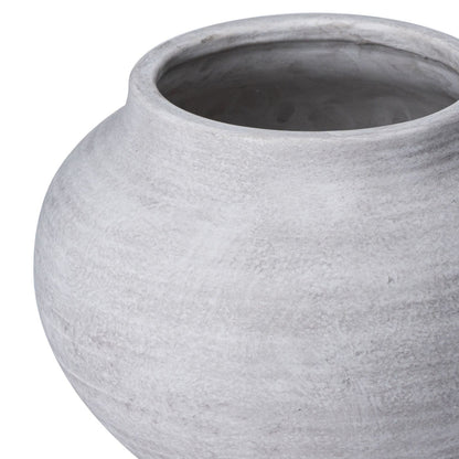Darcy Round Stone Pot