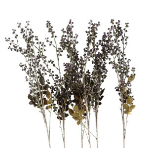 85cm 6 X Artificial Dark Berry Stems