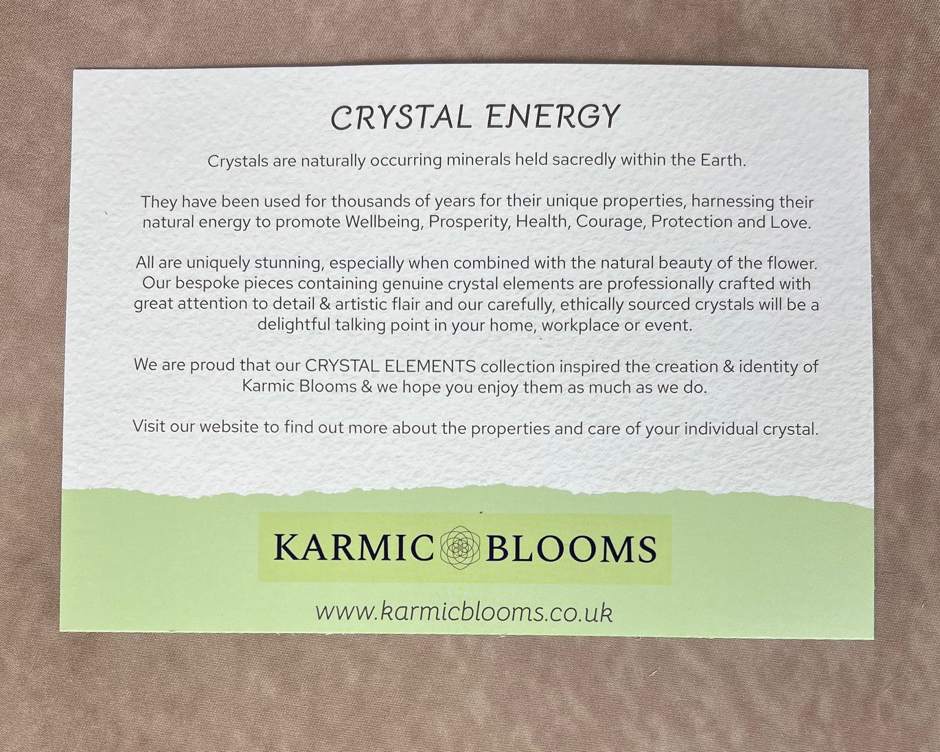 Kensington Noir Orchid with Black Tourmaline ©