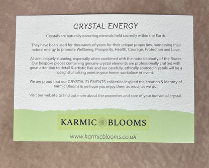 Kensington Noir Orchid with Black Tourmaline ©