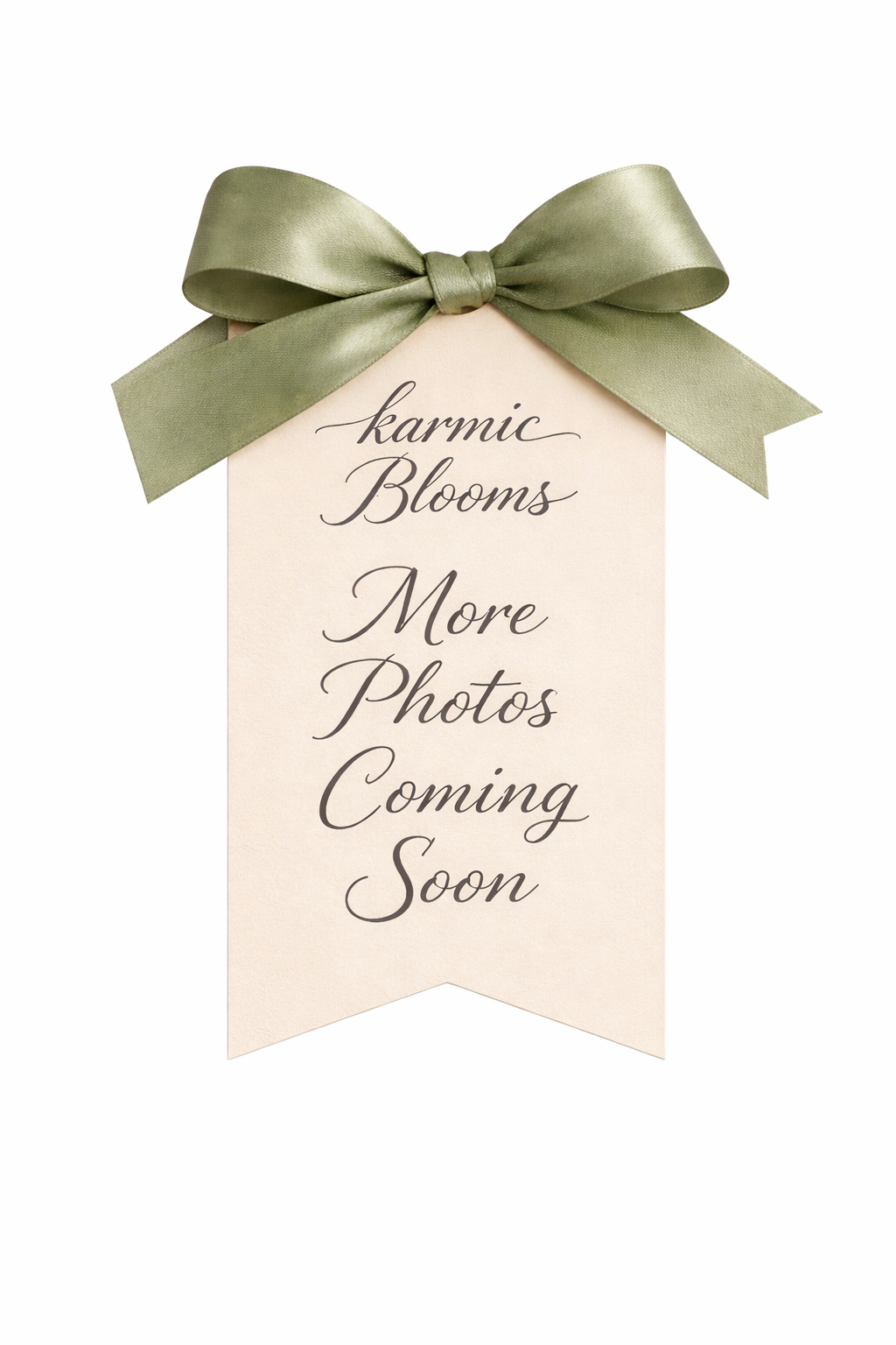 Karmic Blooms bespoke faux orchid arrangement — more images coming soon