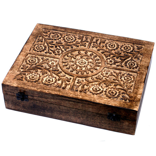 Essential Oil Aromatherapy Storage Box Mango - Floral Design