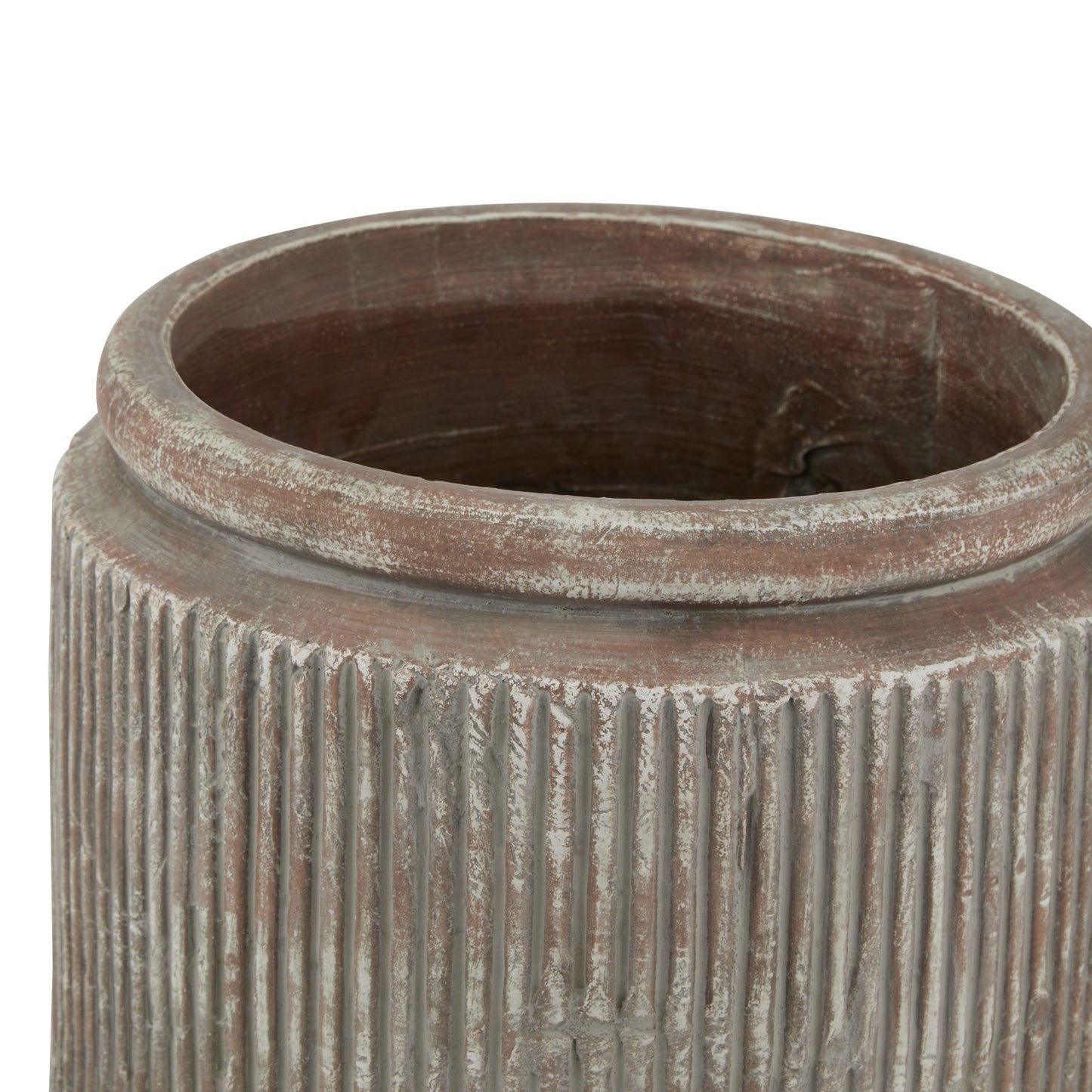 Karmic Siena brown Dolly pot