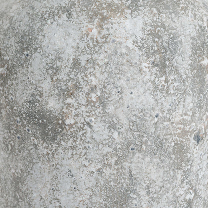 Karmic Tall Stone Aged Ceramic Vase