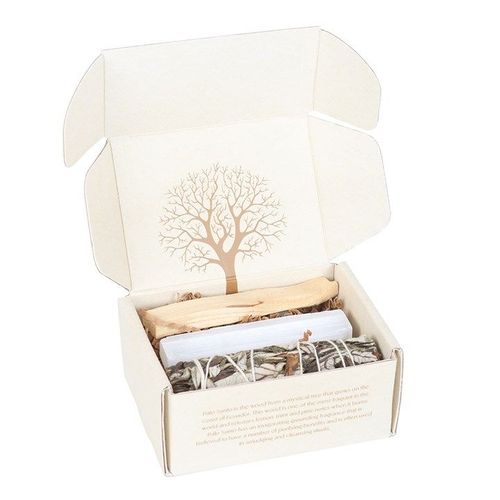 Yerba Santa Crystal Energy Cleansing Kit with Obsidian